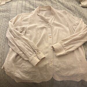 Poetry Funnel Neck Blouse sz 12